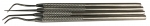Test Probe 4pc-Kit with Stainless Steel Flexible Tip Probes