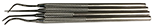Test Probe 4pc-Kit with Stainless Steel Flexible Tip Probes