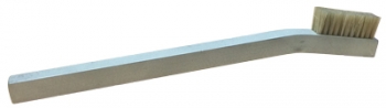 Aluminum Handle 3 Row Horse Hair Detail Brush