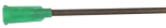 14 Gauge Dispensing Needle- Olive (Set of 50) L: 1.5 in. (38.1 mm)