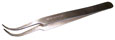 Swiss Medical-Grade Tweezers with Fine Curved Tips and Precision Points