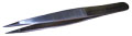 Swiss Tweezers with Straight Tips and Strong Serrated Points