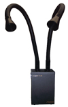 FUMINATOR Volume Extraction System 230V for 2 Operators with 2 50mm arms with funnels
