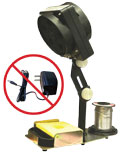 Static-Safe FUMINATOR Bench Top Fume Extractor Fan with Task Light