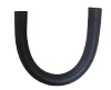 Static-Safe Silicone Black Hose ID: 1/8 in. x 1/16 in. Wall