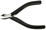 Flush Cutter with Pointed and Relieved Jaws for Copper Wire