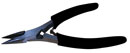 Static-Safe Chain Nose Plier with Smooth Jaws
