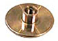 Non-Plated Copper Tip for Leather Smoothing Diameter: 20 mm