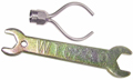 LONER SMD Bendable Hot Air Tip includes WT624 Tip Wrench Hole Dia: .04 in. (1.0 mm)