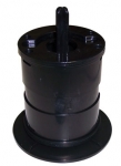 Static-Safe Empty Solder Spool Holder with Self-Adhesive Bottom