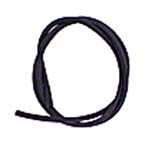 Static-Safe Silicone Black Hose 1/16 in. I.D. x 1/32 in. Wall